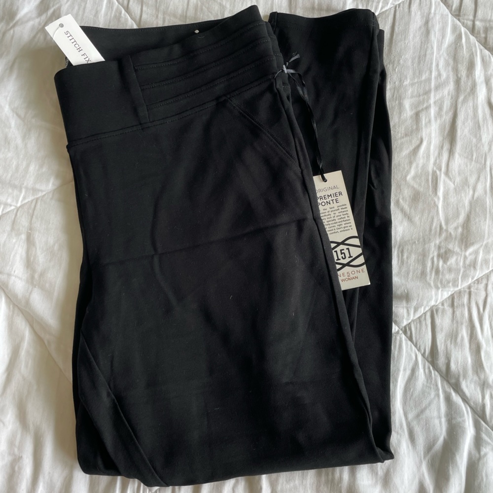 NWT Black Point Skinny Pants